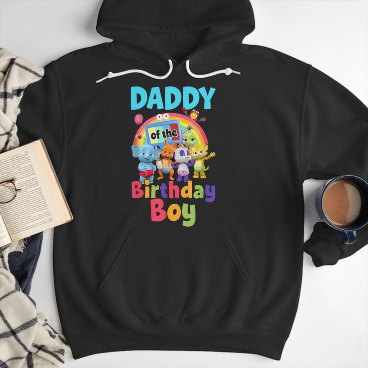 Dad And Mom Daddy Of The Birthday Boy Family Party Decor Men Hoodie