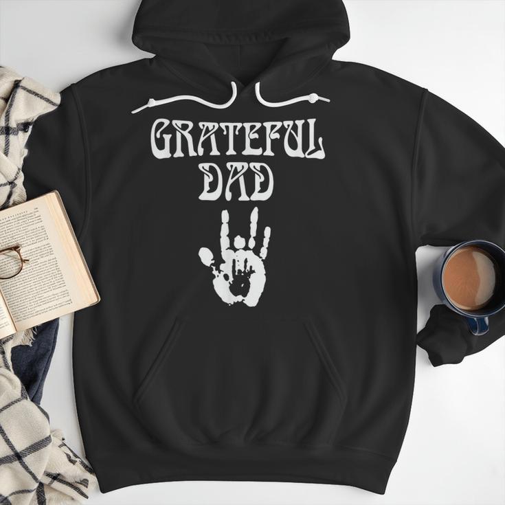 Dad Retro Distressed Grateful Dad Men Hoodie