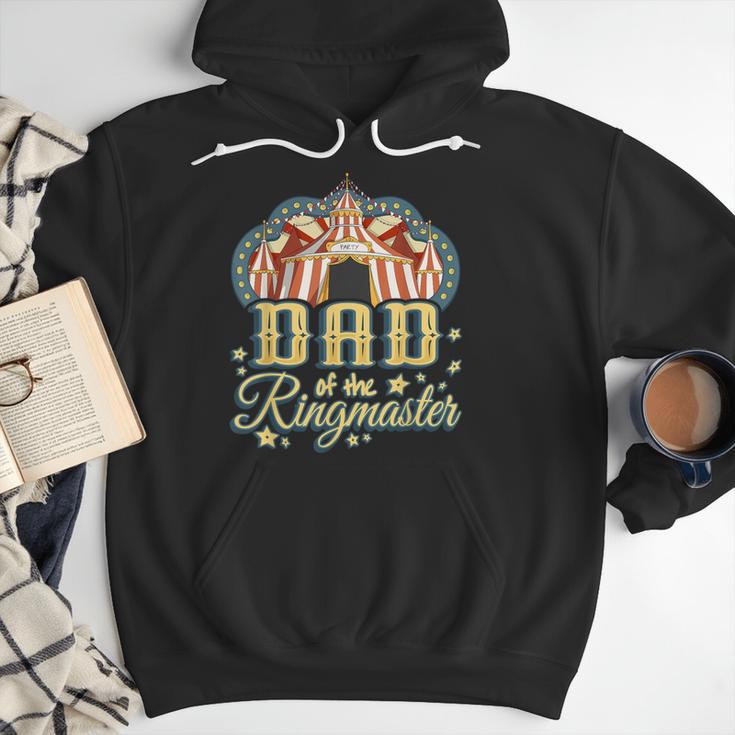Dad Of The Ringmaster Kids Circus Theme B-Day Party Men Hoodie