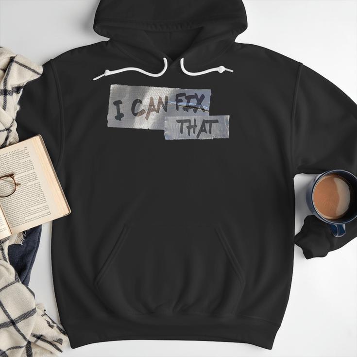 Dad Shirt Duct Tape I Can Fix That TShirt Men Hoodie