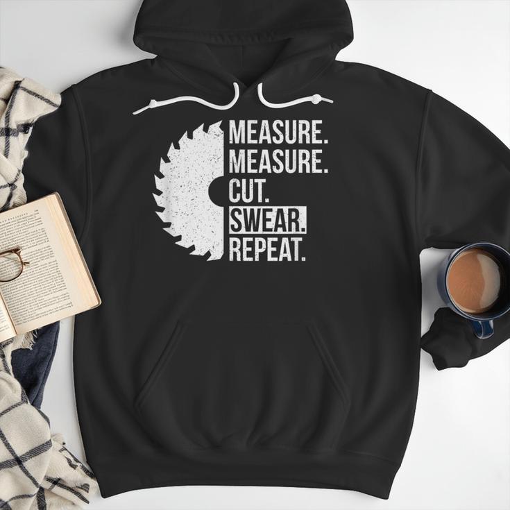 Dad Shirt Measure Cut Swear Handyman Father Day Tshirt Men Hoodie Dad Shirt Measure Cut Swear Handyman Father Day Tshirt Men Hoodie