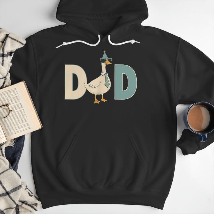 Dad Silly Goose 1st Birthday Family Matching Pocket Men Hoodie