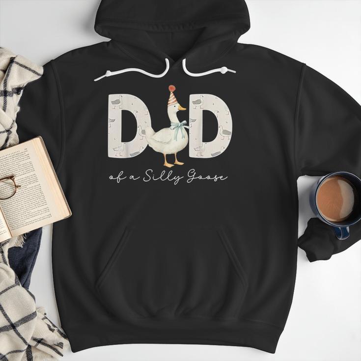 Dad Of The Silly Goose Silly Goose Birthday Matching Family Men Hoodie