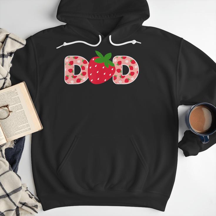 Dad Strawberry First Birthday Family Strawberry Men Hoodie Dad Strawberry First Birthday Family Strawberry Men Hoodie
