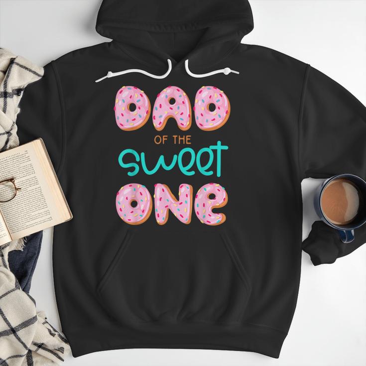 Dad Of Sweet One First Birthday Matching Family Donut Theme Men Hoodie