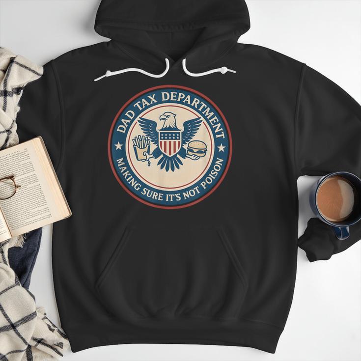 Dad Tax Making Sure Its Not Poison Department Fathers Day Men Hoodie