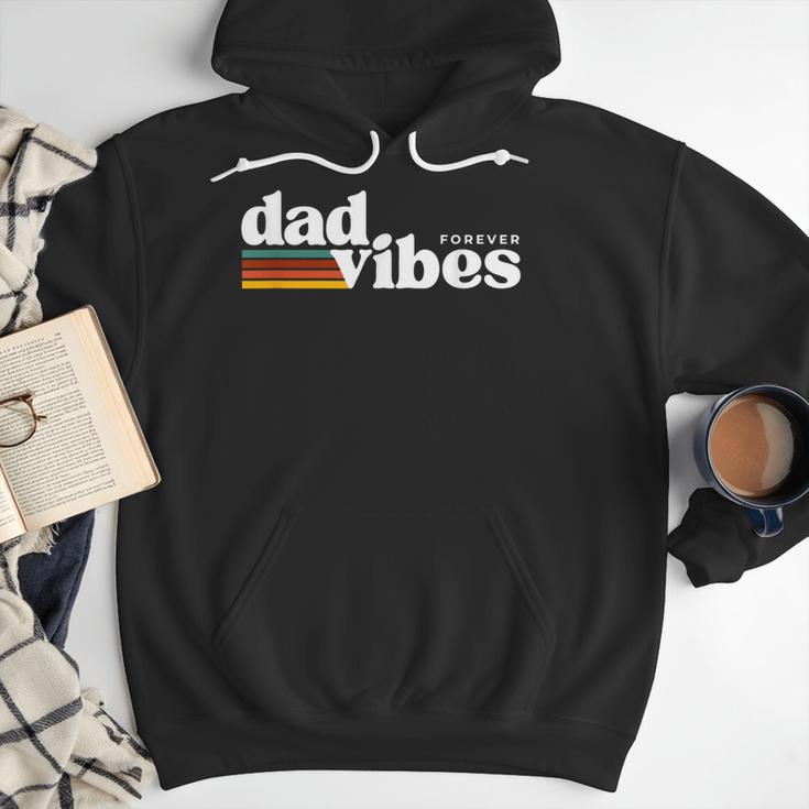 Dad-Vibes Forever Father Retro Vintage Men Hoodie