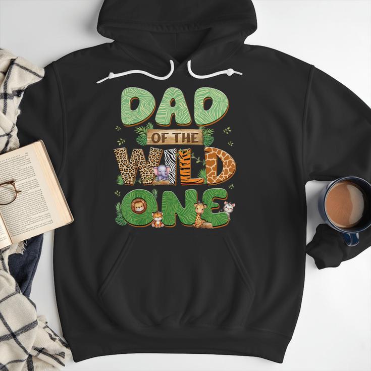 Dad Of The Wild One Birthday Family Matching Party Decor Men Hoodie Dad Of The Wild One Birthday Family Matching Party Decor Men Hoodie