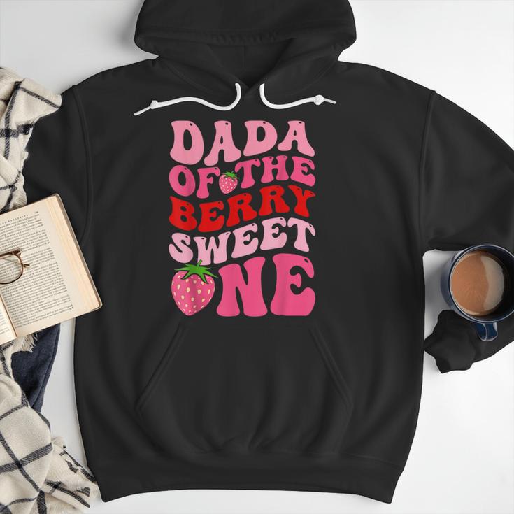 Dada Of The Berry Sweet One Strawberry First Birthday Men Hoodie