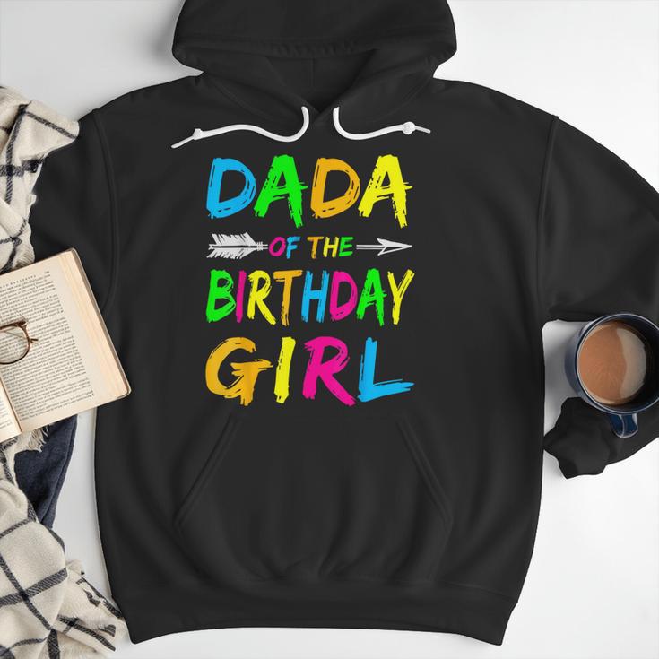 Dada Of The Birthday Girl Retro 80's Party Shirt Men Hoodie