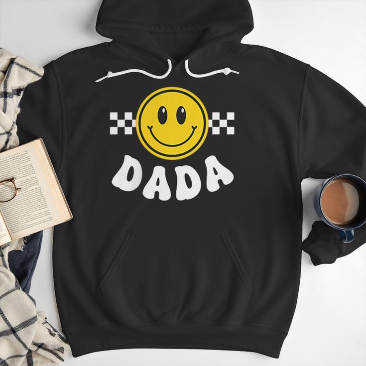 Dada One Happy Dude Birthday Theme 1st Family Matching Mom Men Hoodie