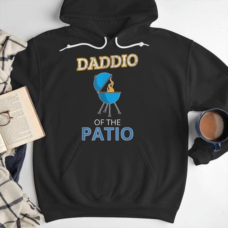 Daddio Of The Patio Fathers Day BBQ Grill Dad Men Hoodie