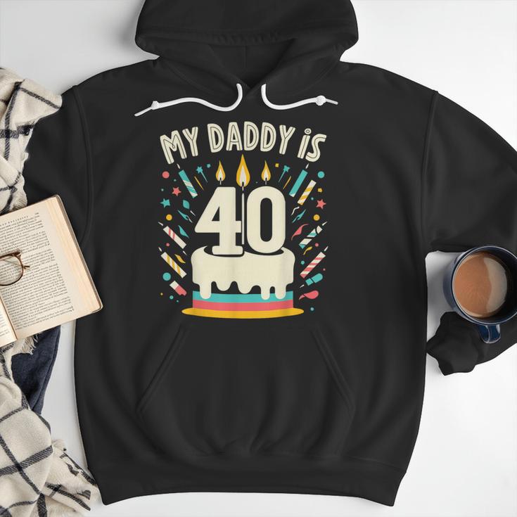 My Daddy Is 40 Years Old Father 40th Birthday Dad Men Hoodie My Daddy Is 40 Years Old Father 40th Birthday Dad Men Hoodie