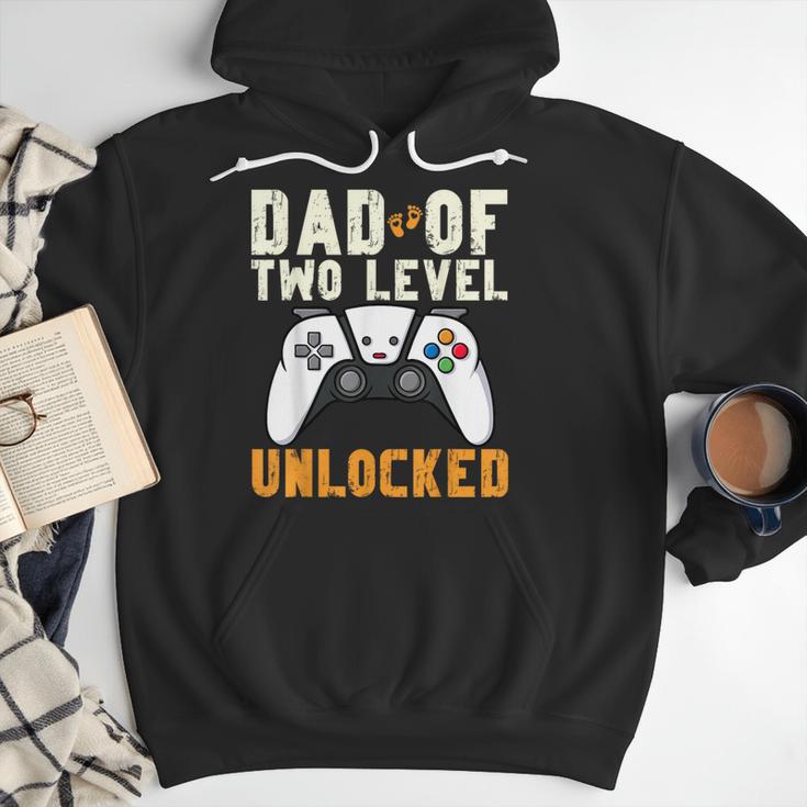 Daddy Again Leveled Up To Dad Of 2 Gamer Dad Level Unlocked Men Hoodie Daddy Again Leveled Up To Dad Of 2 Gamer Dad Level Unlocked Men Hoodie