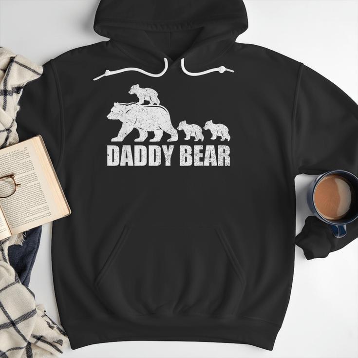 Daddy Bear 3 Cubs Shirt Daddy Bear 3 Kids Tshirt Dad 3 Kids Men Hoodie