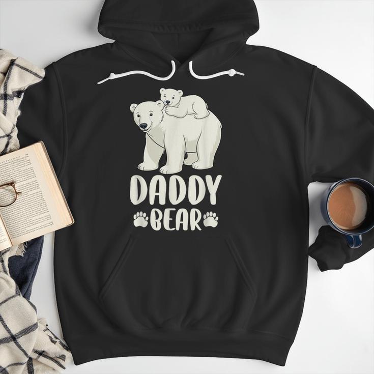 Daddy Bear And Cub Polar Bear Men Hoodie Daddy Bear And Cub Polar Bear Men Hoodie