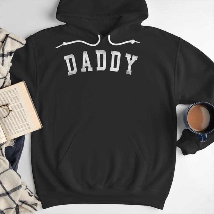 Daddy Classic Bold Font Father's Day Daddy Men Hoodie
