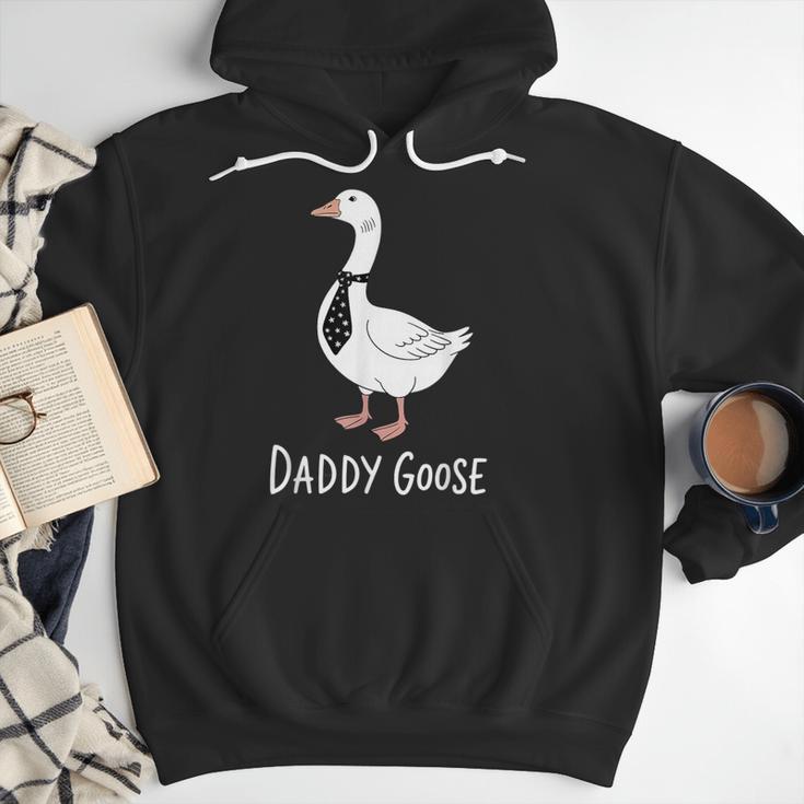 Daddy Goose Fun Father's Day Tee For Dad Men Hoodie