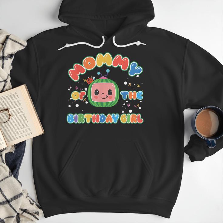 Daddy Mommy Of The Birthday Girl Melon Family Matching Men Hoodie