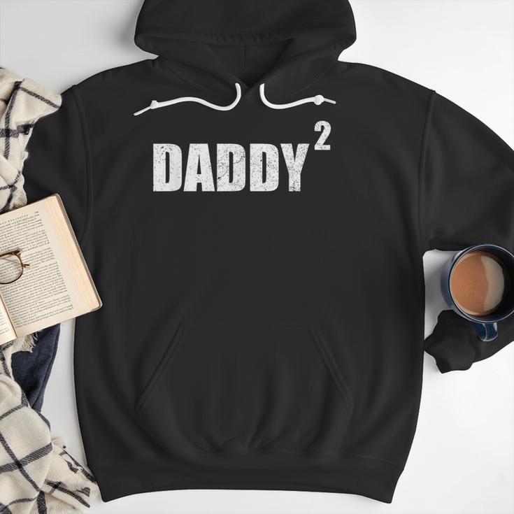 Daddy Squared Shirt 2 Second Pregnancy Announcement Shirt Men Hoodie