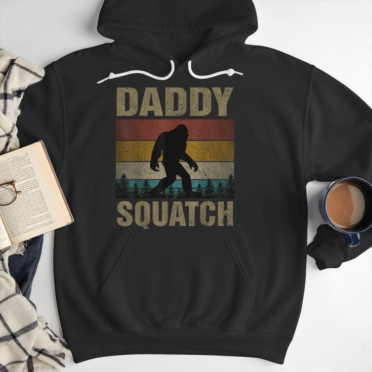 Daddy Squatch Bigfoot Dad Sasquatch Yeti Family Matching Men Hoodie