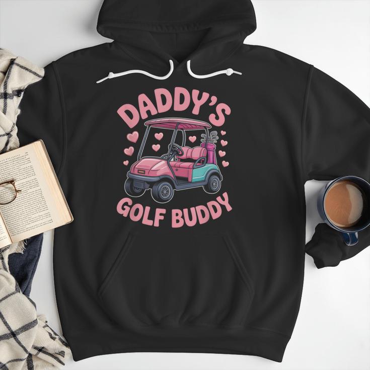 Daddy's Golf Buddy Cute Family Golfer Sport Fan Tee Matching Men Hoodie
