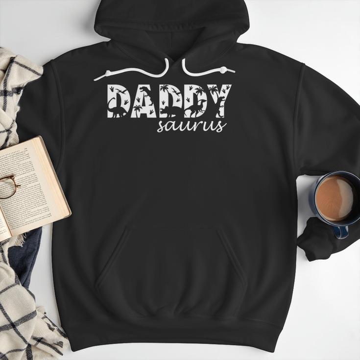 DaddysaurusRex Dinosaur Daddy Saurus Dad Family Matching Men Hoodie