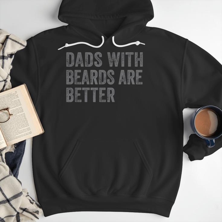 Dads With Beards Are Better Fathers Valentine's Day Men Hoodie