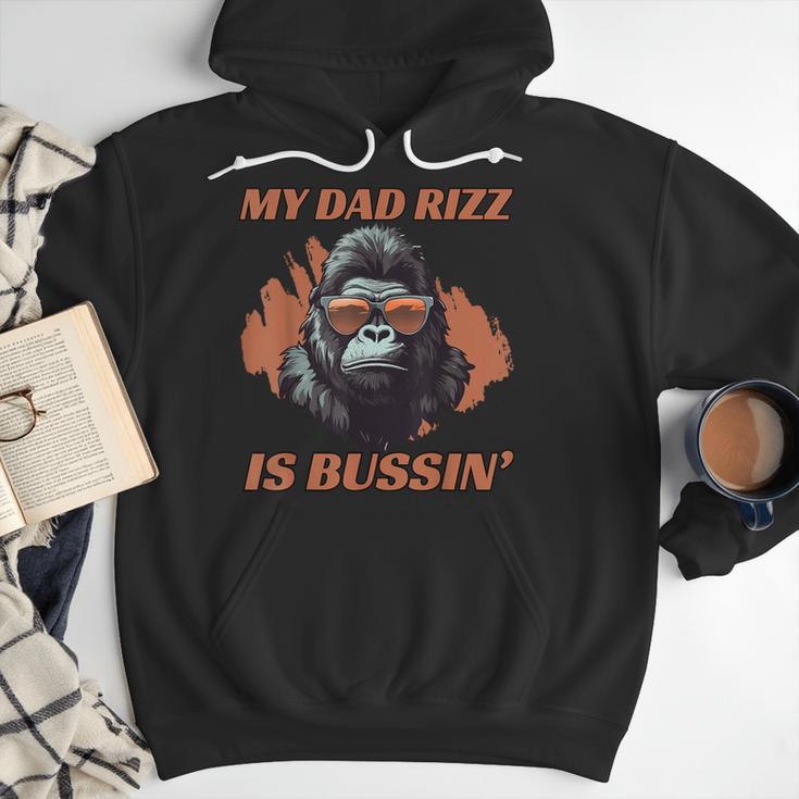 Dad's Birthday Father's Day Dad RIzz Is Bussin' Men Hoodie