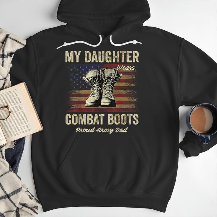 My Daughter Wears Combat Boots Proud Army Dad Veteran Day Men Hoodie My Daughter Wears Combat Boots Proud Army Dad Veteran Day Men Hoodie