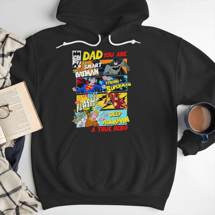 DC Comics Father's Day Justice League Dad Attributes Men Hoodie