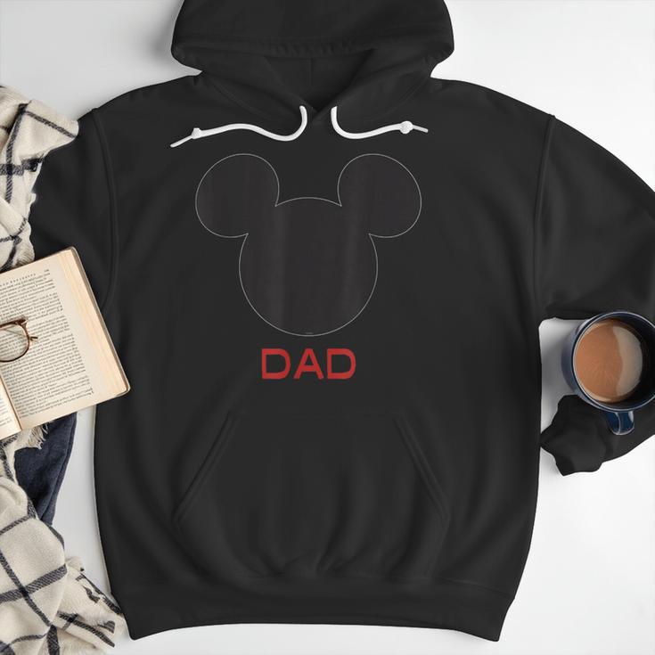 Disney Mickey Mouse Dad Family Small Men Hoodie