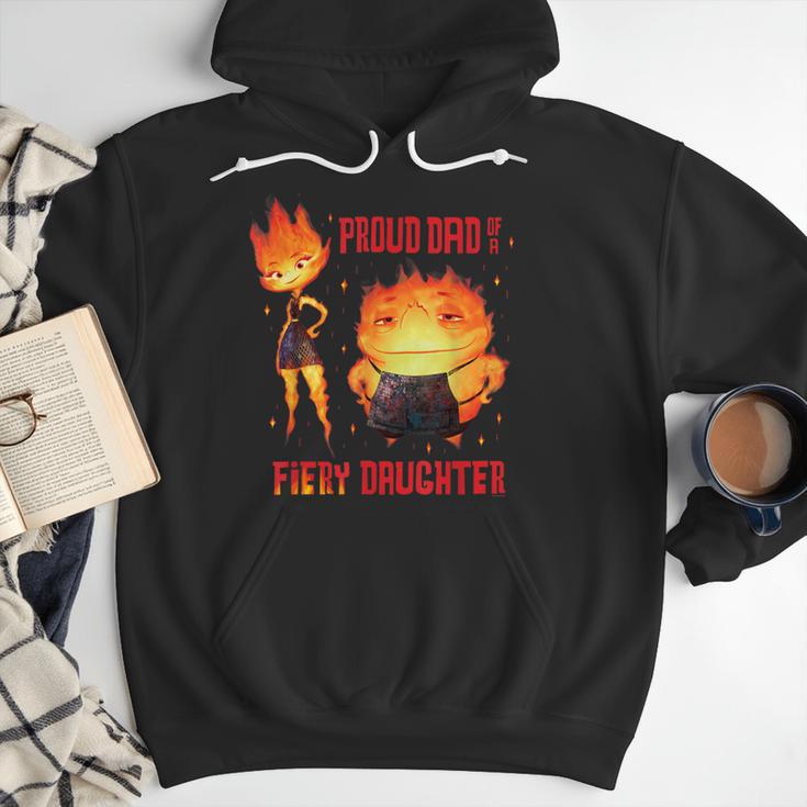 Disney And Pixar’s Elemental Proud Dad Of a Fiery Daughter Men Hoodie