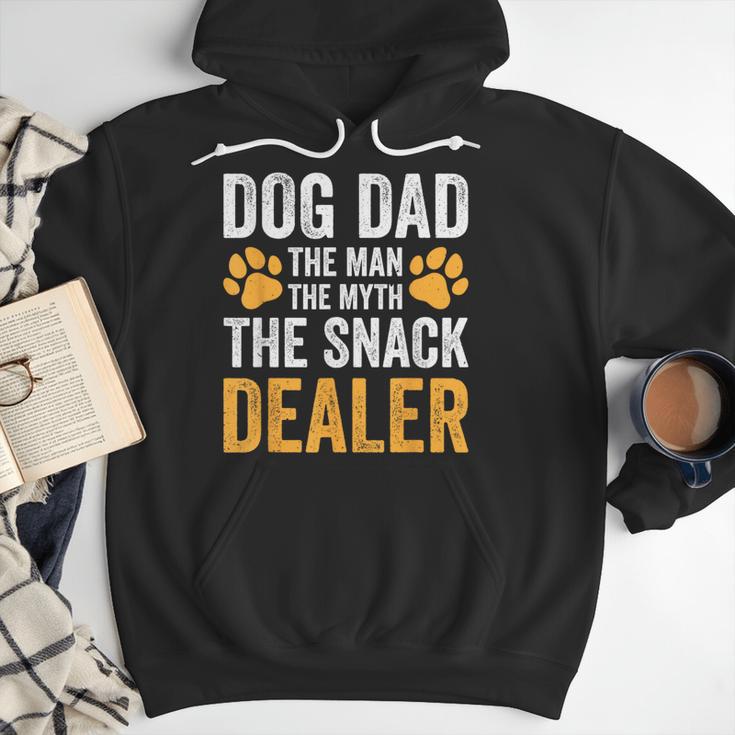 Dog Dad The Man The Myth The Snack Dealer Men Hoodie Dog Dad The Man The Myth The Snack Dealer Men Hoodie