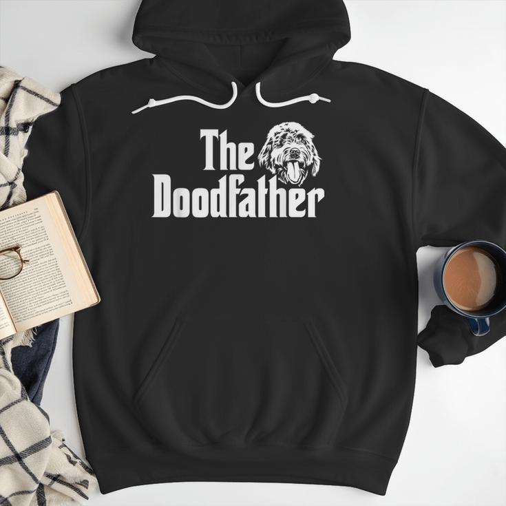 The Doodlefather Golden Doodle Dad Dog Goldendoodle Men Hoodie The Doodlefather Golden Doodle Dad Dog Goldendoodle Men Hoodie
