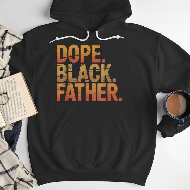 Dope Father African Pride Dad Papa Daddy Fathers Day Men Hoodie