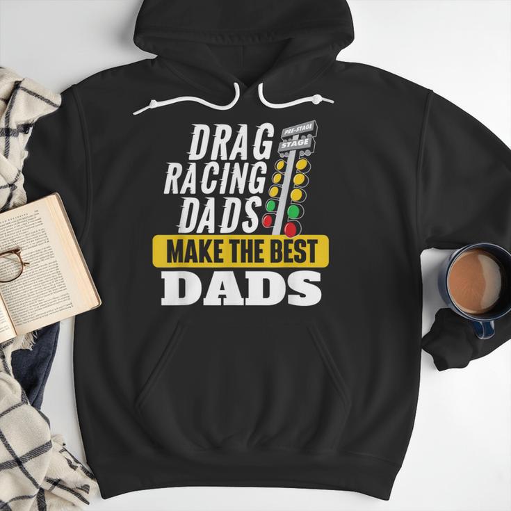 Drag Racing Dads Make The Best Dads Drag Racer Race Car Men Hoodie