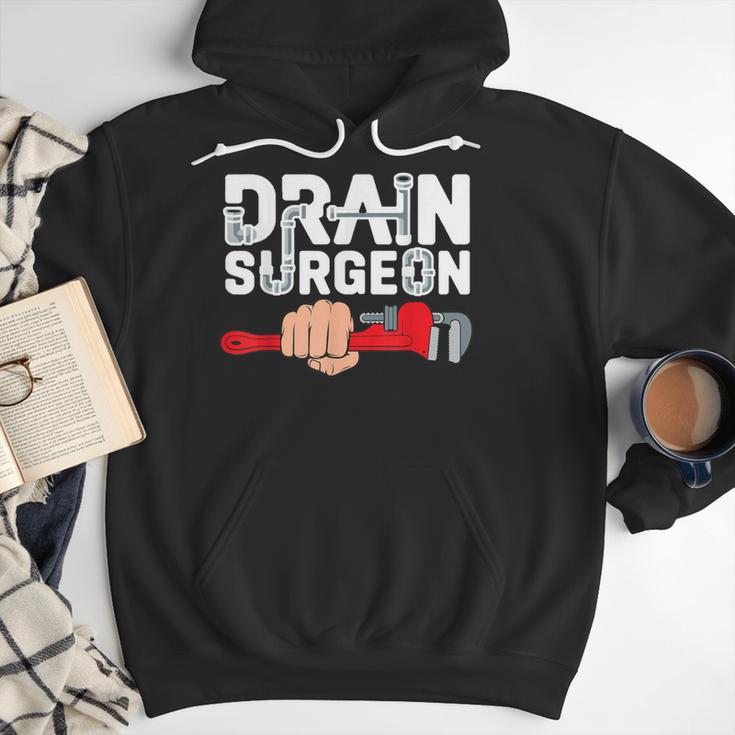 Drain Surgeon Plumber Job Professional Dad Men Men Hoodie Drain Surgeon Plumber Job Professional Dad Men Men Hoodie