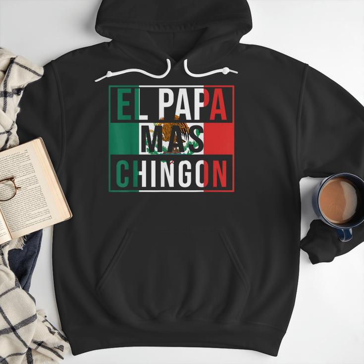 El Papa Mas Chingon Best Mexican Dad Men Hoodie
