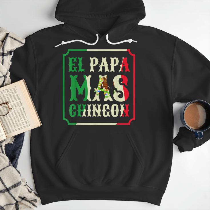 El Papa Mas Chingon Best Mexican Great Dad Men Hoodie