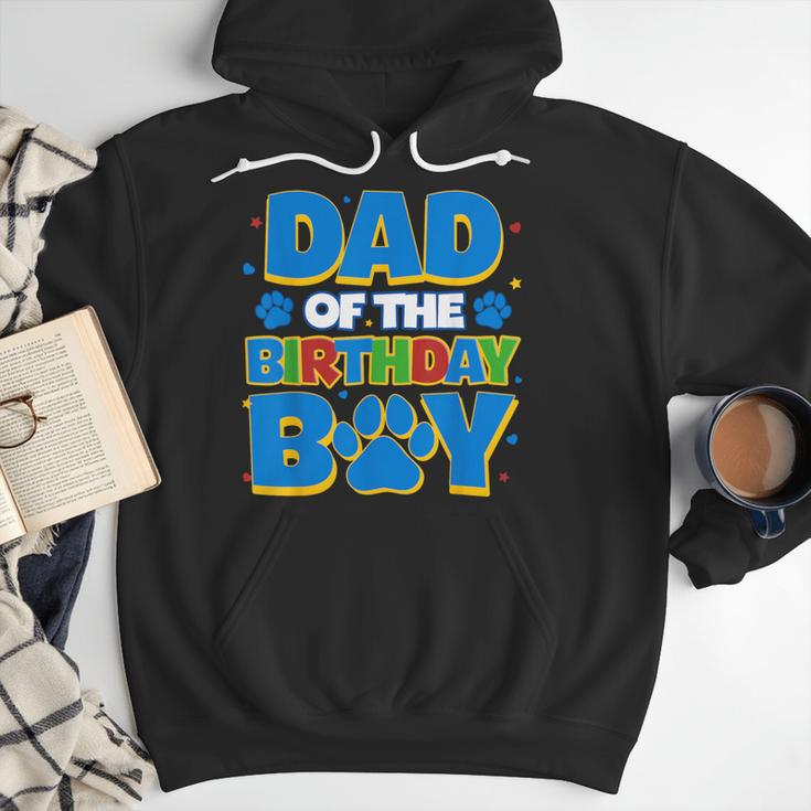 Family Matching Party Shirt Dad Of The Birthday Boy Men Hoodie