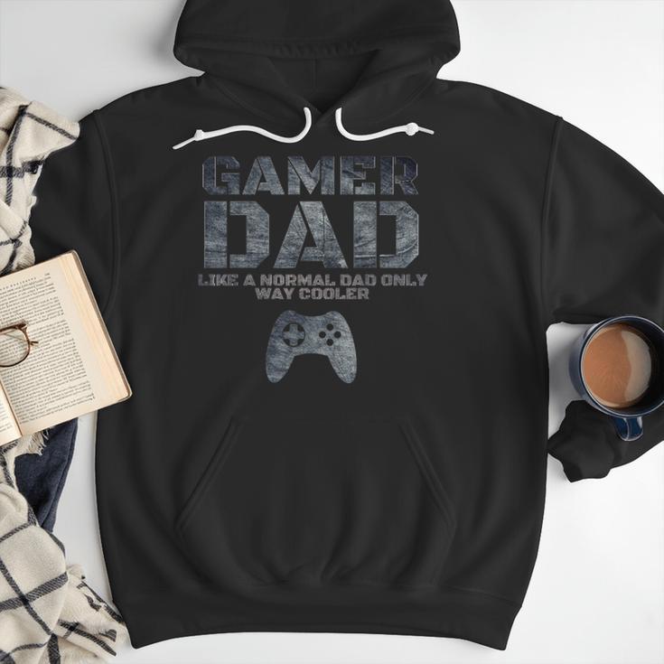 Father Dad Daddy Husband Tshirt Gamer Dad Men Hoodie