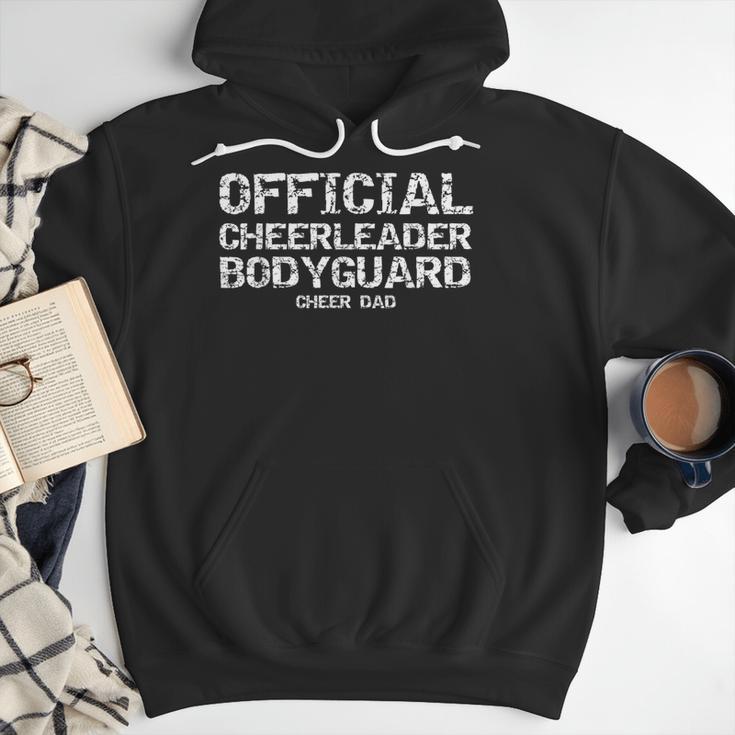 Father Of Girls Official Cheerleader Bodyguard Cheer Dad Men Hoodie