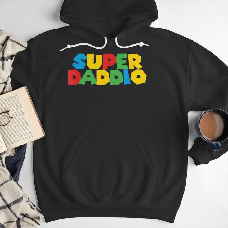 Fatherly Powers Unleashed Gamer Super Dad From Wife & Kids Men Hoodie
