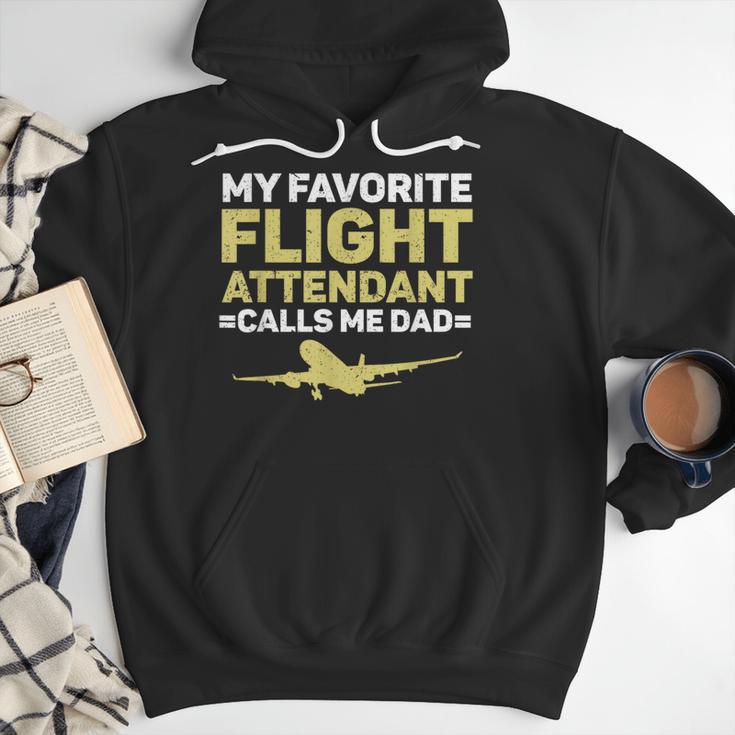 My Favorite Flight Attendant Calls Me Dad Flight Attendant Men Hoodie