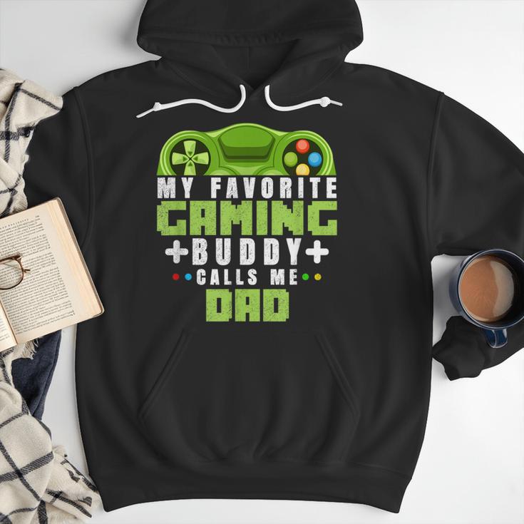 My Favorite Gaming Buddy Calls Me Dad For Dad From Sons Men Hoodie