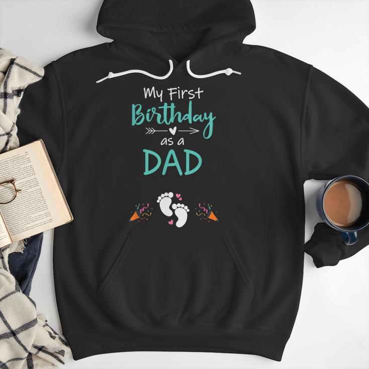 My First Birthday As a Dad Pregnancy Announcement Men Hoodie