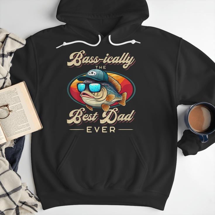 Fishing Father's Day Dad Fisherman Birthday Graphic Men Hoodie