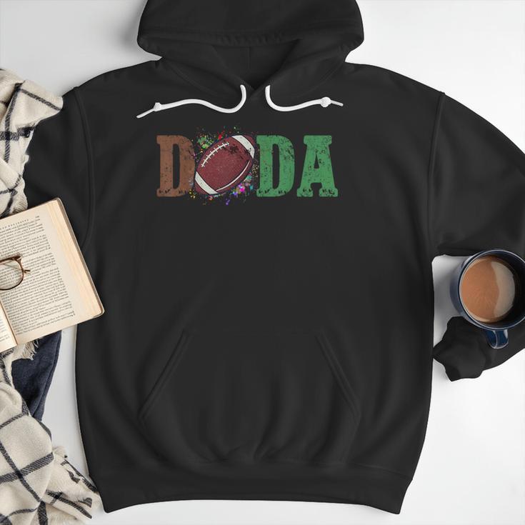Football Dada 1st Birthday Men Hoodie