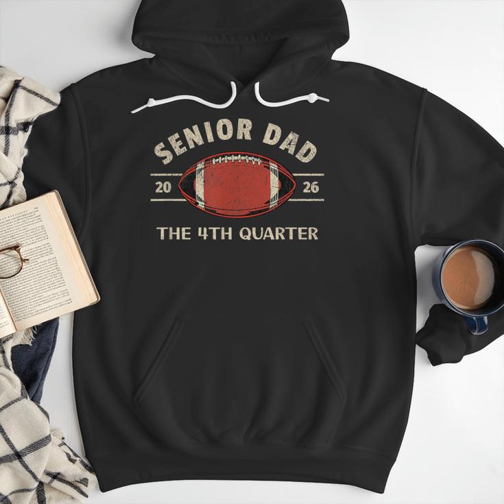 Football Senior Dad 2026 The 4th Quarter Men Hoodie